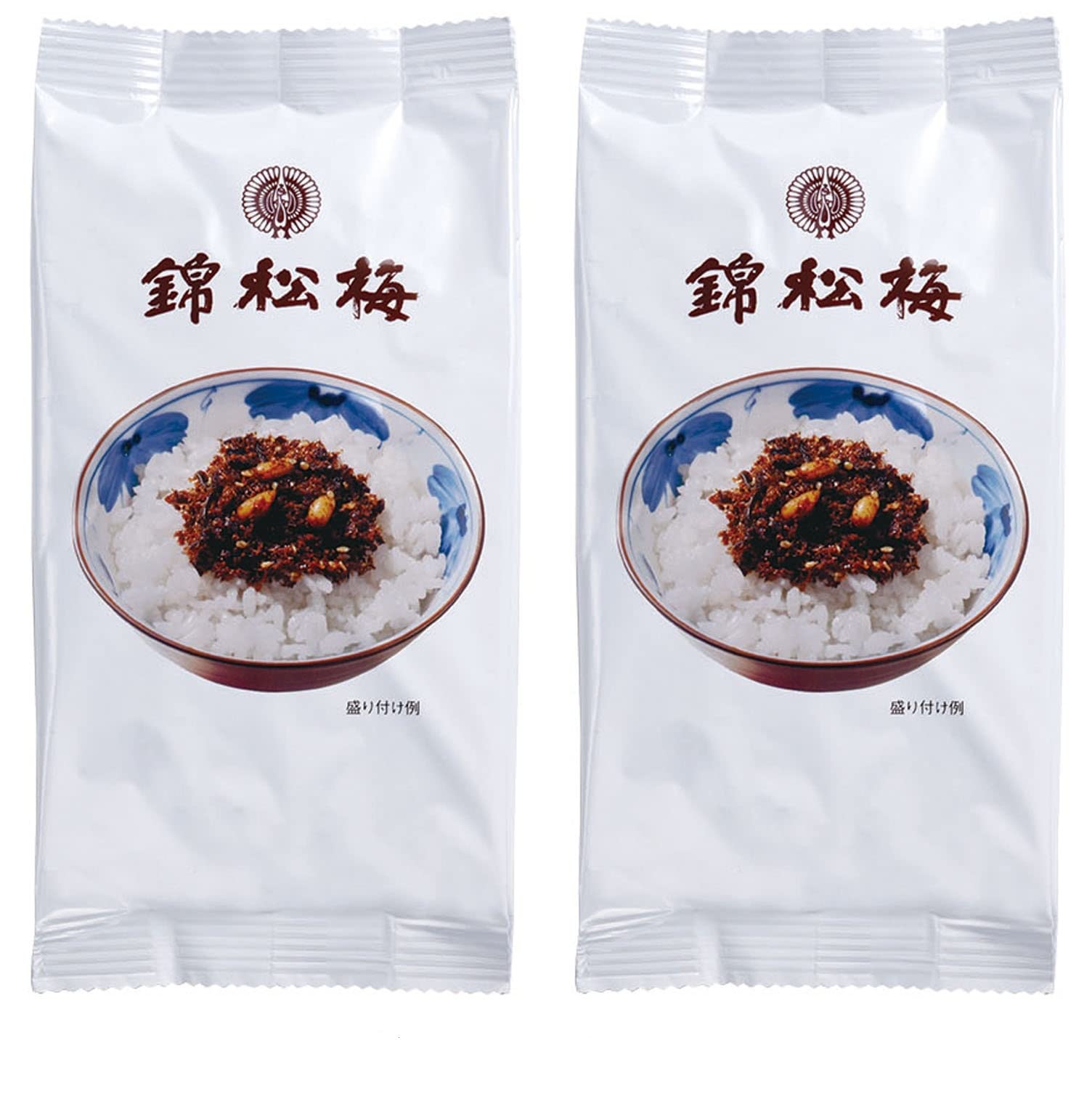 贈答品　佃煮　錦松梅　d２５　有田焼　540g Amazon.co.jp: 錦松梅 有田焼容器入（佃煮ふりかけ90g×2袋） : 食品
